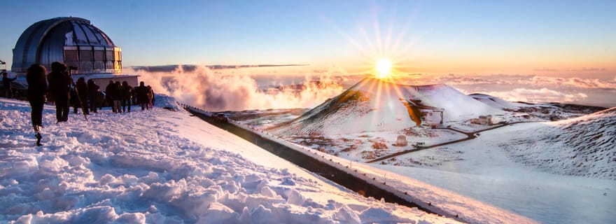 L'expérience GOAT d'Hawaï : Sommet du Mauna Kea, coucher de soleil et étoiles