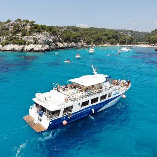 Menorca: Bådtur i naturlige bugter og strande & Paella-frokost