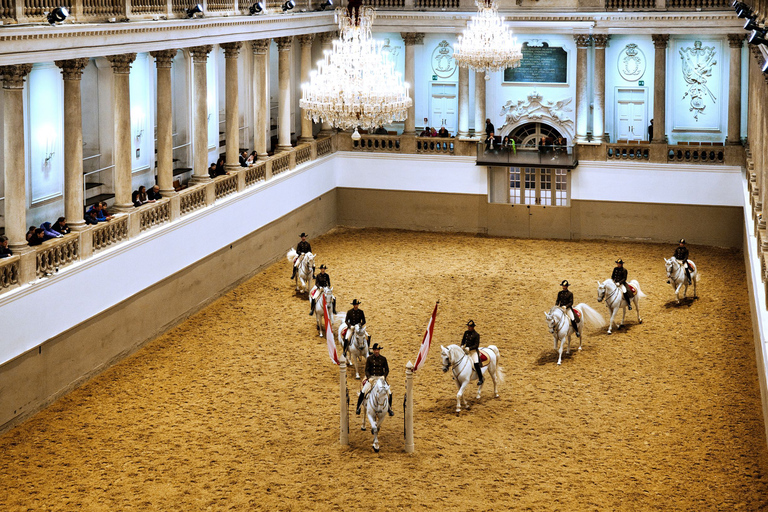 Viena: Show de 45 minutos da Spanish Riding SchoolIngresso de 45 minutos para a performance - Gallery 2 Longside