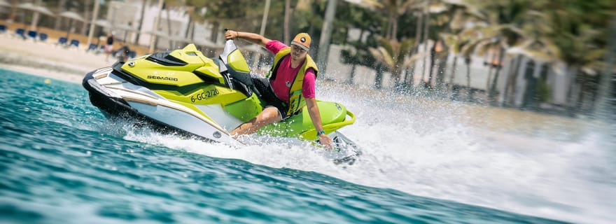 Caleta de Fuste : Expérience du circuit de jet ski