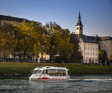 Salzburg: Amfibie-splash-tur til lands og til vands
