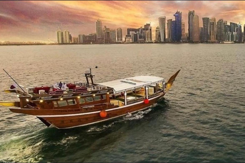 Doha: Sunset Cruise on a Traditional Dhow Boat