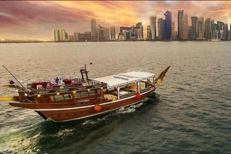 Doha: Sunset Cruise on a Traditional Dhow Boat