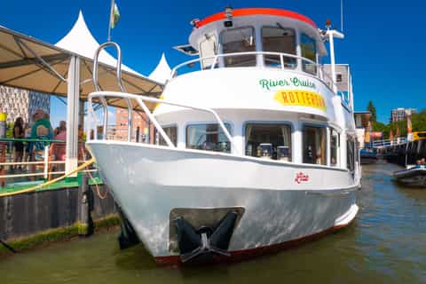Rotterdam: 1-Hour River Cruise and 3-Course Meal
