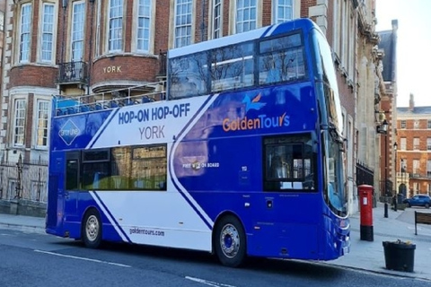 York: Hop-on Hop-off Sightseeing Bus Tour 24-Hour Pass