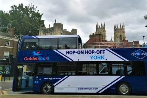 York: Hop-on Hop-off Sightseeing Bus Tour24-Hour Pass