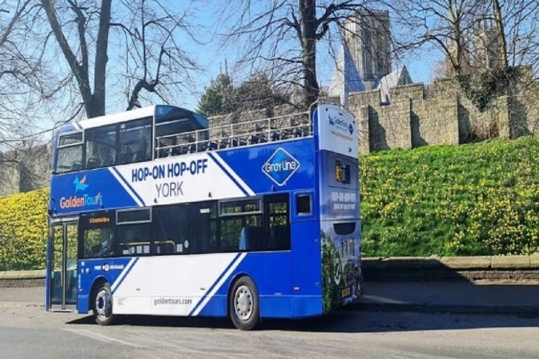 York: Hop-on Hop-off Sightseeing Bus Tour24-Hour Pass