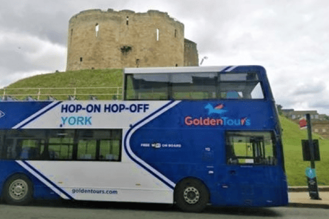 York: Hop-on Hop-off Sightseeing Bus Tour 24-Hour Pass