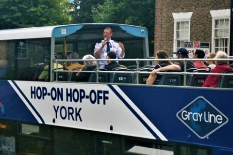 York: Hop-on Hop-off Sightseeing Bus Tour24-Hour Pass