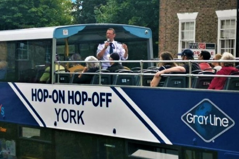 York: Hop-on Hop-off Sightseeing Bus Tour24-Stunden-Pass