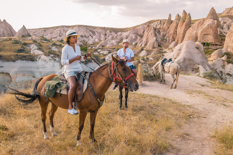 Cappadocië: zonsondergang te paard door de valleien