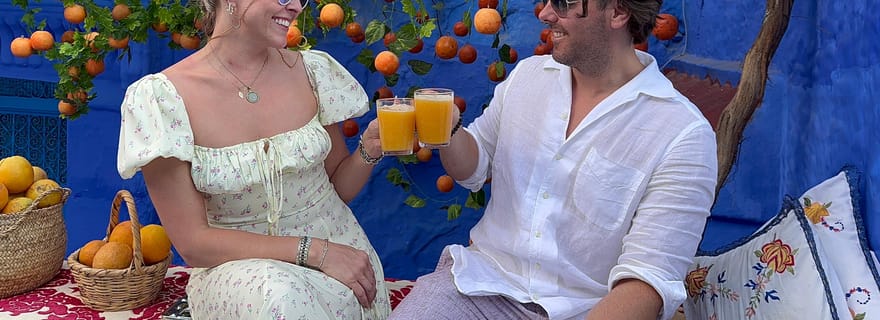 Visite privée de 3 jours de Casablanca à Chefchaouen/Volubilis/Fez