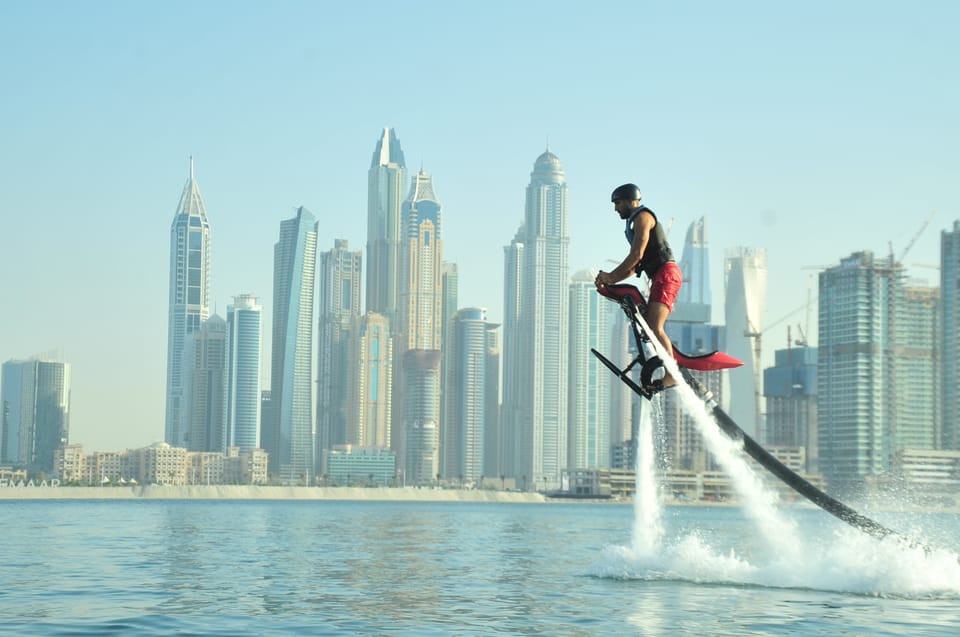 Dubai: 30-Min Water Jetpack Experience at The Palm Jumeirah