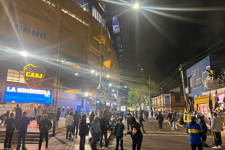 Tickets for the Boca Juniors game at La Bombonera