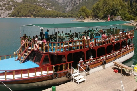 De côté: visite en bateau du Green Canyon avec déjeuner et baignade