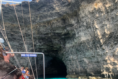 Malta: dagtrip Comino, Blauwe Lagune en grotten