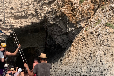 Malta: dagtrip Comino, Blauwe Lagune en grotten