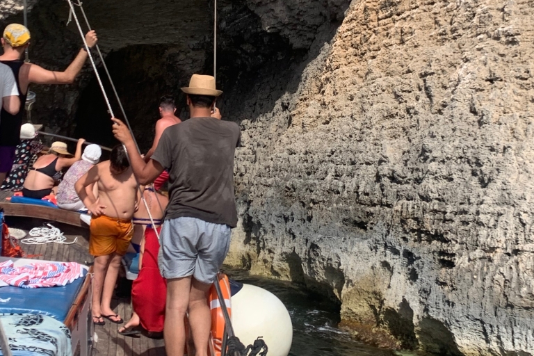 Malta: viaje de 1 día de Comino, la laguna Azul y cuevas