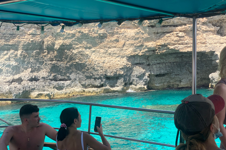 Malta: dagtrip Comino, Blauwe Lagune en grotten