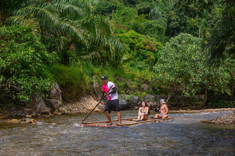 Khao Lak : Visite d&#039;une demi-journée en Bamboo Rafting avec déjeuner