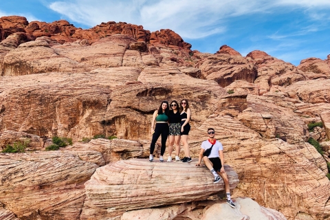Las Vegas: zonsondergangtour Red Rock CanyonRed Rock Canyon-zonsondergangtour met zeven magische bergen