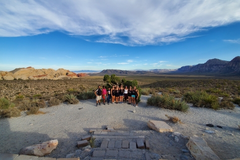 Las Vegas : visite du Red Rock Canyon au coucher du soleilRed Rock Canyon Sunset Tour avec sept montagnes magiques