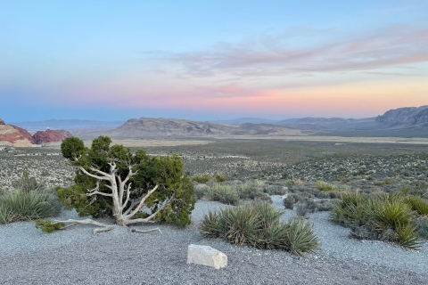 Las Vegas: wycieczka po kanionie Red Rock o zachodzie słońcaRed Rock Canyon Sunset Tour z siedmioma magicznymi górami