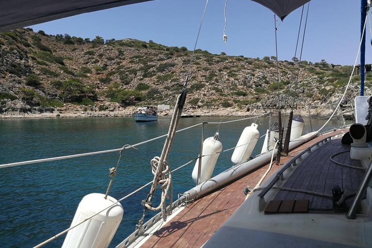 Crète: Croisière à la voile d'une demi-journée de 4 heures