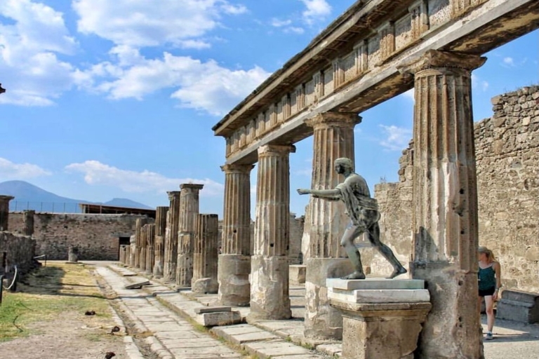 Z Neapolu: wycieczka z przewodnikiem po Pompejach i Positano
