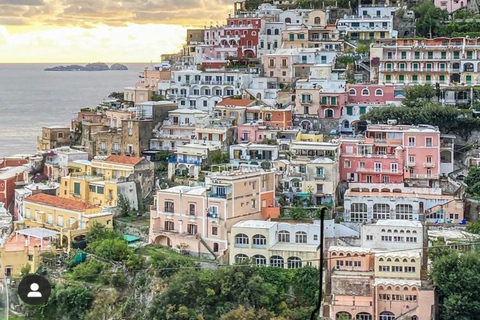 Från Neapel: Sorrento Positano Amalfikustens rundturFrån Neapel: Amalfikusten med förare