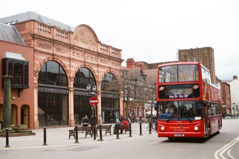 Visite de la ville en bus à arrêts multiples à Chester
