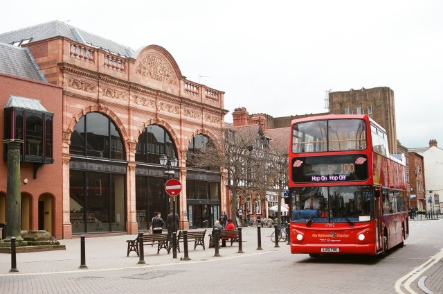 Visit Chester City Sightseeing Hop-On Hop-Off Bus Tour in Liverpool, UK