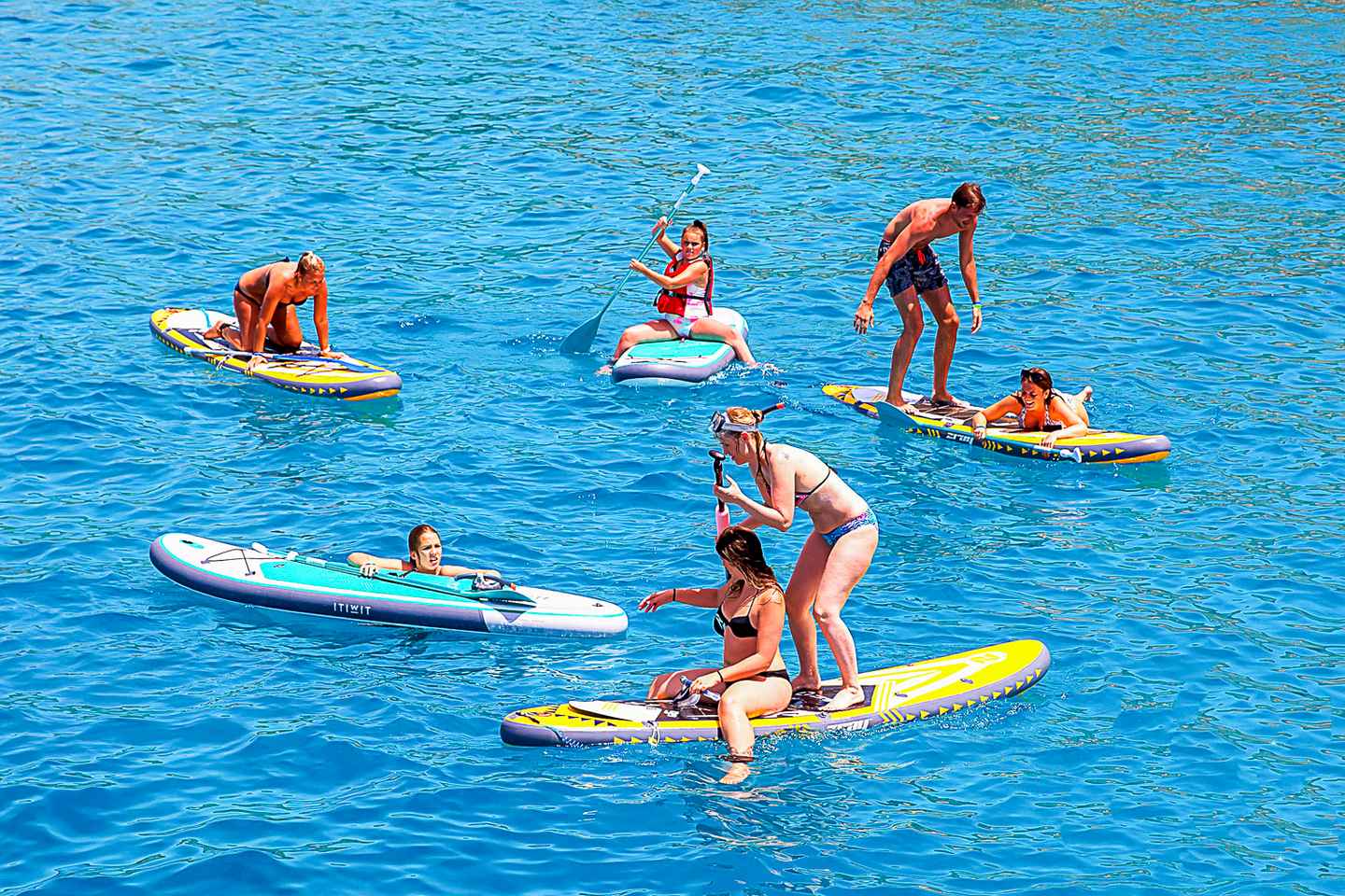 Ibiza: Crucero de Playa en Playa con Paddleboard, Comida y Bebidas