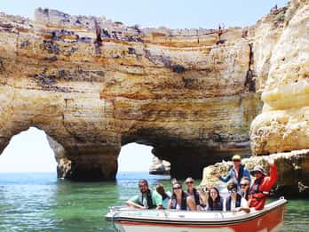 Armação de Pêra: Tour en barco guiado por las 15 mejores cuevas de Benagil