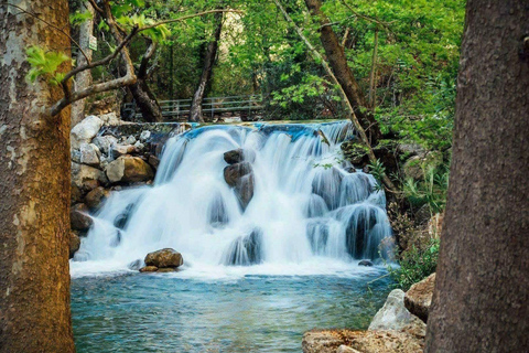 Alanya: Sapadere Canyon Watervallen &amp; Dwergen Grot TourTransfer van Alanya Centrum &amp; Kestel, Mahmutlar Hotels