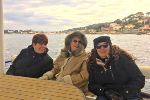 Nizza: Private Solarbootsfahrt an der Côte d'Azur1-stündige private Basics-Tour