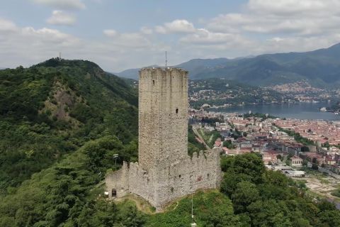 Como: Inauguración privada de un castillo medieval sobre el lago de Como