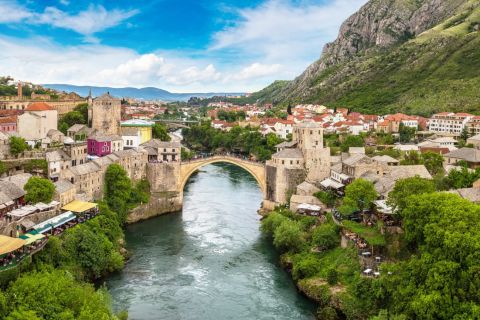 Da Dubrovnik: escursione alle cascate di Kravice, a Mostar e Počitelj