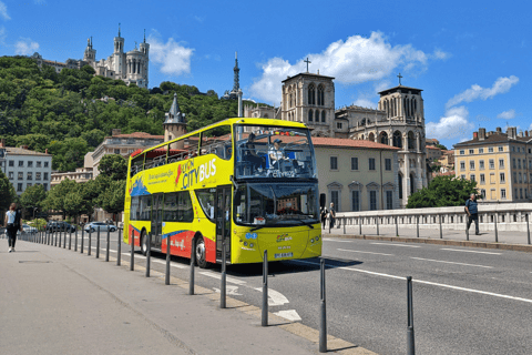 Lyon City Hop-on Hop-off Sightseeing Bus Tour