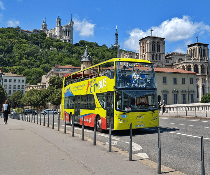 Lyon City Hop-on Hop-off Sightseeing Bus Tour