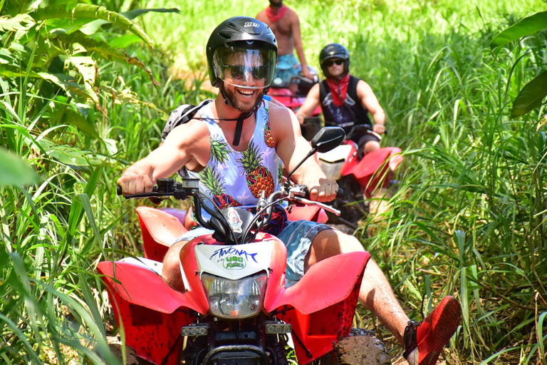 Depuis San Jose : Aventure en VTT dans la jungle, sur la plage et sur la rivière