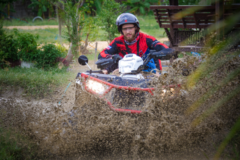 Pattaya: Recorrido de 2 horas con ATV Off-Road avanzado con comidaConductor de ATV con pasajero opcional