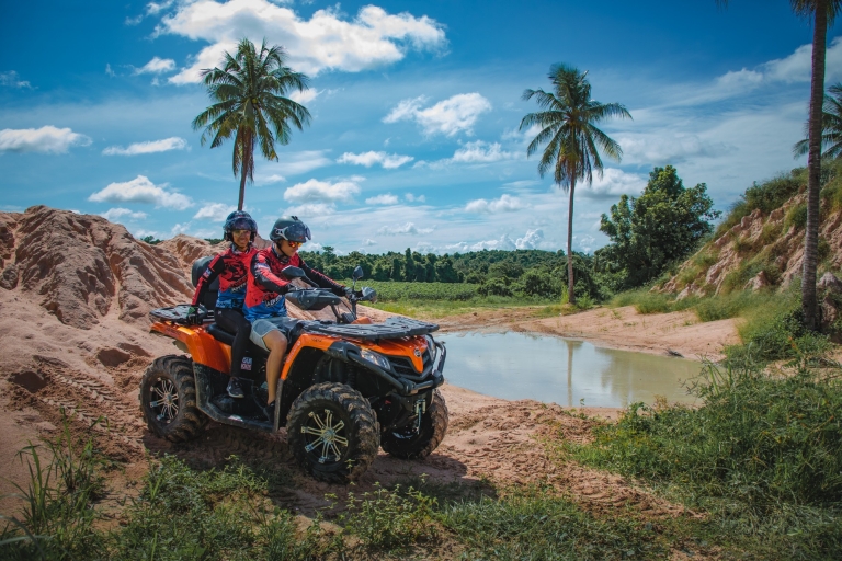 Pattaya: tour todoterreno todoterreno para principiantes de 2 horas con comidaConductor de ATV con pasajero opcional