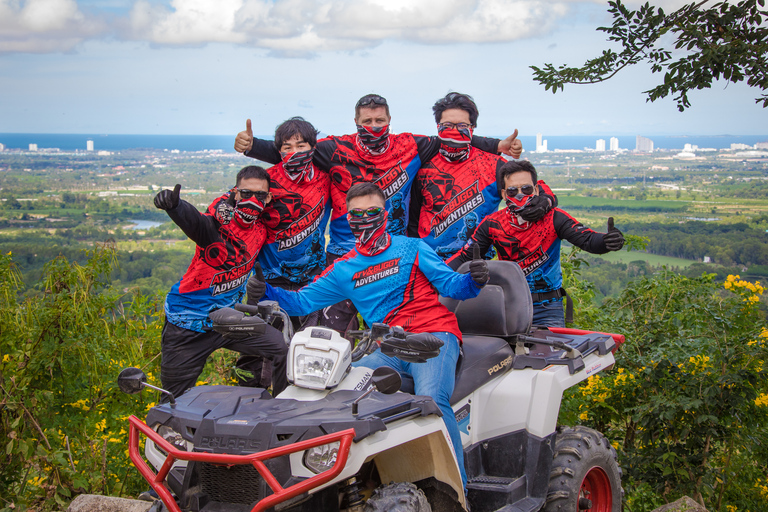 Pattaya: tour todoterreno todoterreno para principiantes de 2 horas con comidaConductor de ATV con pasajero opcional