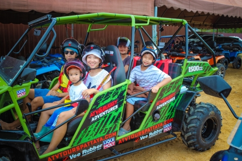 Pattaya: 2-godzinna wycieczka terenowa dla początkujących ATV z posiłkiemBuggy Driver z opcjonalnym pasażerem