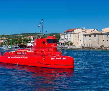 Krk: 45-Minute Semi-Submarine Tour