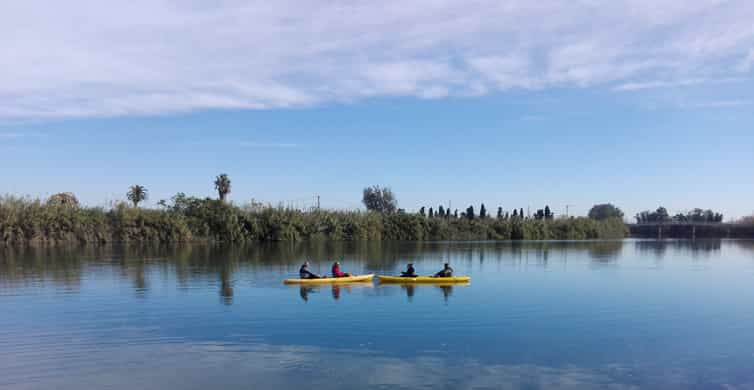 Delta del Ebro Excursión guiada en Kayak a la Isla de Gracia