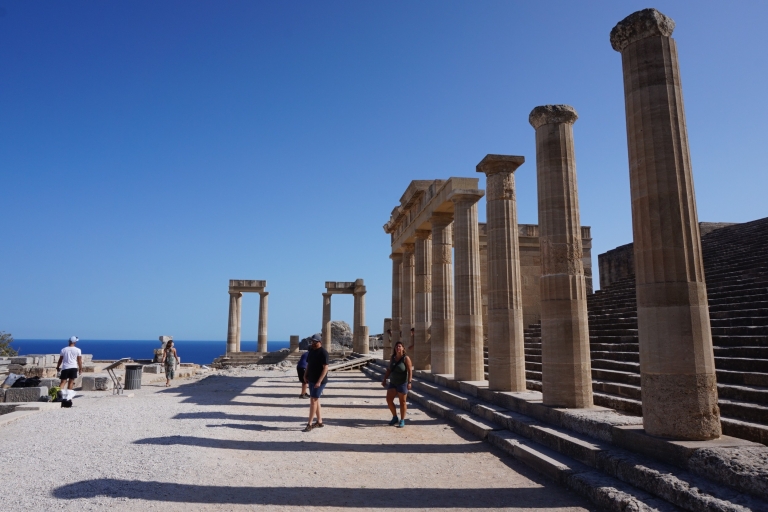 Ab Lindos: Kaja-Tour & Akropolis von Lindos mit MittagessenGruppentour ohne Hotelabholung