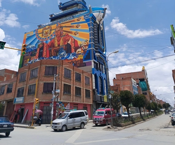 Cholets, arquitetura andina do city tour de El Alto