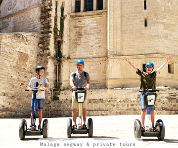 Malaga: Gibralfaro Castle, Bullring and Port Segway Tour